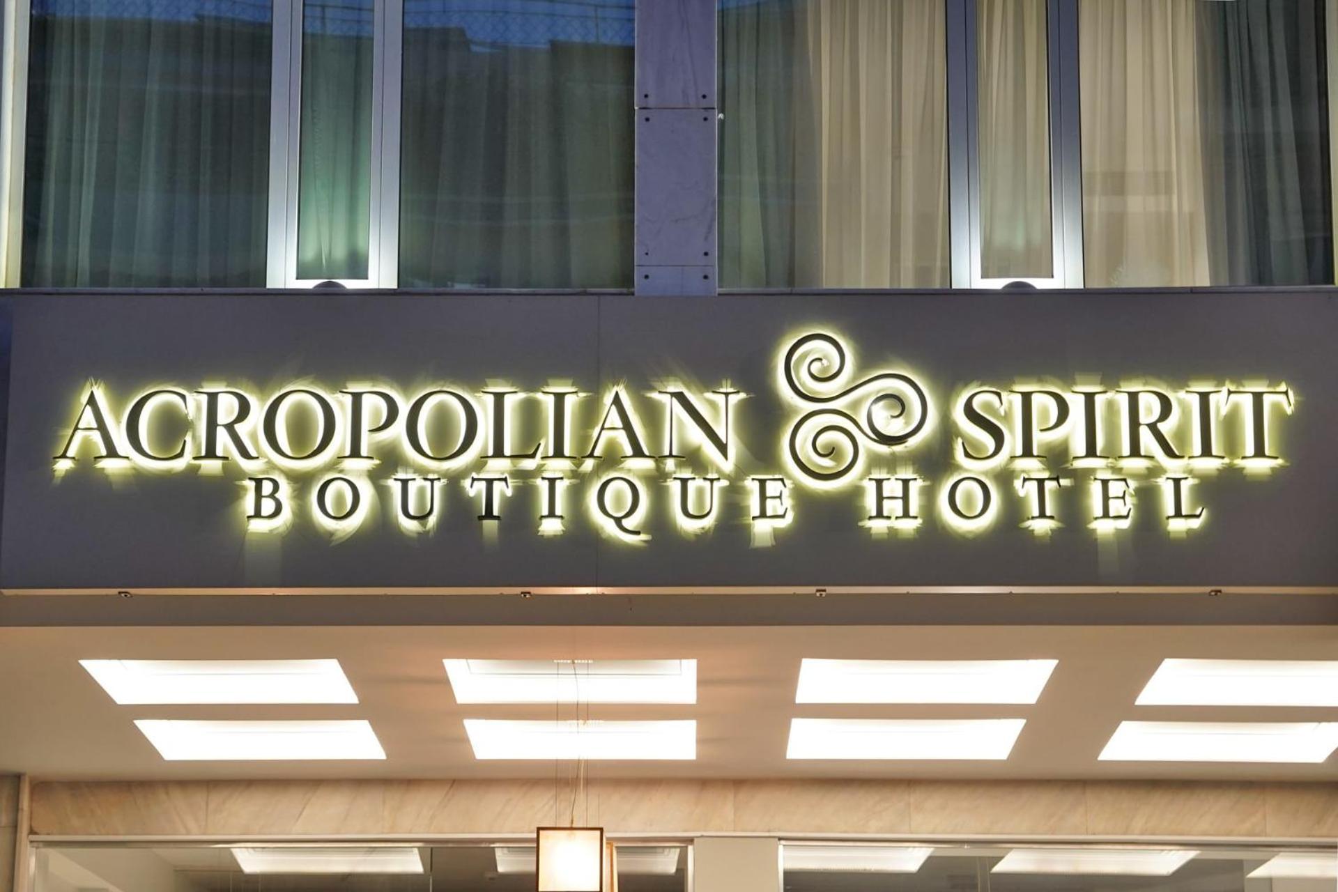 Acropolian Spirit Boutique Hotel Atenas Exterior foto